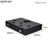 IWISTAO EL34 Tube Amplifier Chassis Black Casing KT88 KT66 Universal Chassis Stainless Steel 330*230*59mm HIFI Audio DIY