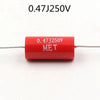 MKP AUDIOPHILER Metal Film Coupling Crossover Axial Audio Capacitor HIFI Tube Amp Non-Polar 1-8μF