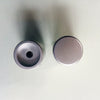 IWISTAO Solid Potentiometer Knob Whole Aluminum HIFI Amp Volume OD25 H25 ID 6 Silver DIY
