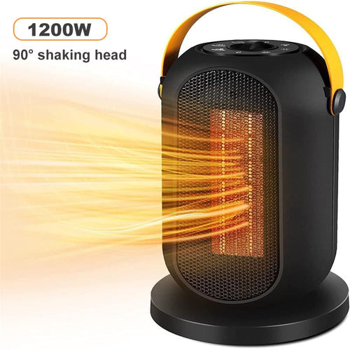 Electric Space Heater 1200W 3 Gears Safe Quiet Heating PTC Heater Fast –  IWISTAO HIFI MINIMART