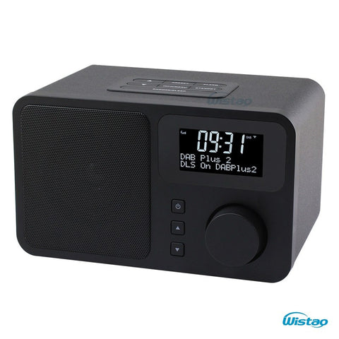 DAB+FM Digital Radio Bluetooth Speaker Snooze & Alarm Clock LCD Display 3W RMS