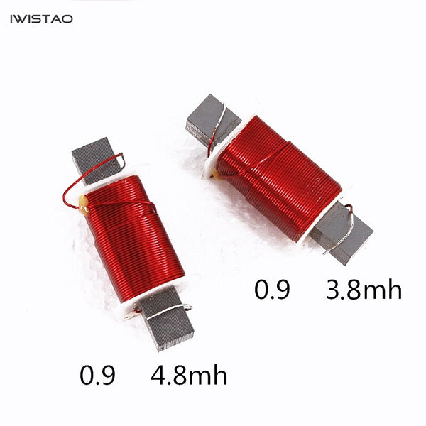 IWISTAO Professional Inductor Square High Density Oxygen Free Copper Inductor Coil for Speaker Crossover