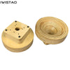 IWISTAO 1 Inch Throat Speaker Horn Circle Horn Index 1 Pair Solid Wood OD 6 Inch Birch Multilayer Board HIFI Audio DIY