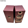 IWISTAO 1 PC 3 Way Speaker Empty Cabinet 8 Inch Passive Enclosure Wood 15mm High Density Board Labyrinth Structure HIFI DIY