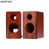 IWISTAO 2 Way 6.5 inches Speaker Empty Cabinet Passive Enclosure Wood MDF Board Rosewood Veneer Inverted HIFI Audio DIY