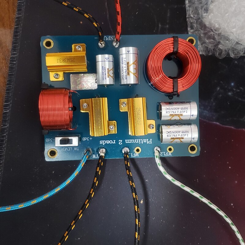 IWISTAO 2 Way Crossover Max Power 350W Crossoverpoint 2.8 KHz 48ohm