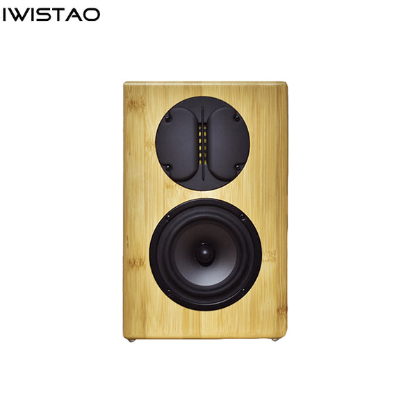 IWISTAO 2 Ways 5.5 Inches Bamboo Empty Cabinet 1 Pair Enclosure 9.2L Inverted No Including Speaker Units HIFI Audio DIY