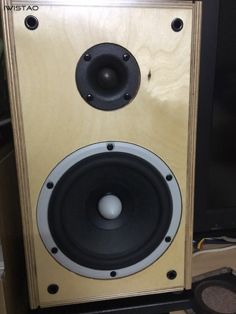 IWISTAO 2way 4 inch Empty Speaker 1 Pai Birch Wood Enclosure