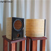 IWISTAO 3~4 Inch Empty Speaker Cabinet Full Range Multilayer Board Drum Shape Internal Wave Pattern HIFI Audio DIY