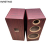 IWISTAO 3 Way 8 Inches Speaker Empty Cabinet 1 PC Speaker Enclosure 15mm High Density Board Labyrinth Structure HIFI Audio DIY