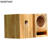 IWISTAO 6 / 6.5 Inch Full Range Empty Speaker Cabinet Labyrinth Solid Wood Strengthening Bolts Inside for Tube Amp