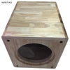 IWISTAO 8 Inch Subwoofer Empty Enclosure Finish Customized Birch Plywood Solid Wood HIFI DIY Audio