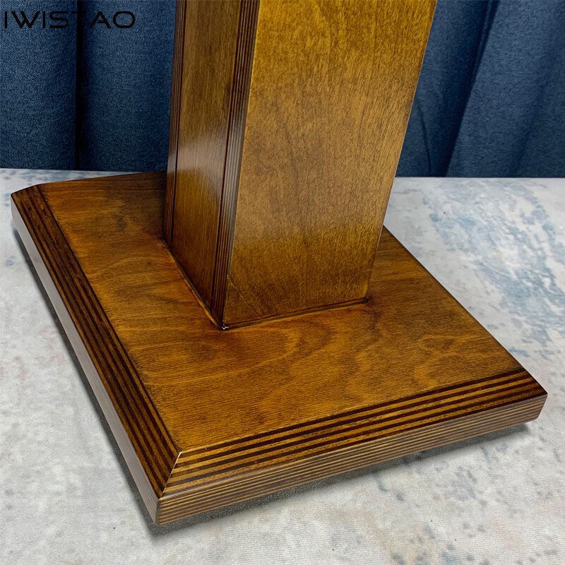 IWISTAO Birch Plywood Speaker Stand Tripod Bracket 4/5/6.5 /8 Inch Sur IWISTAO HIFI MINIMART
