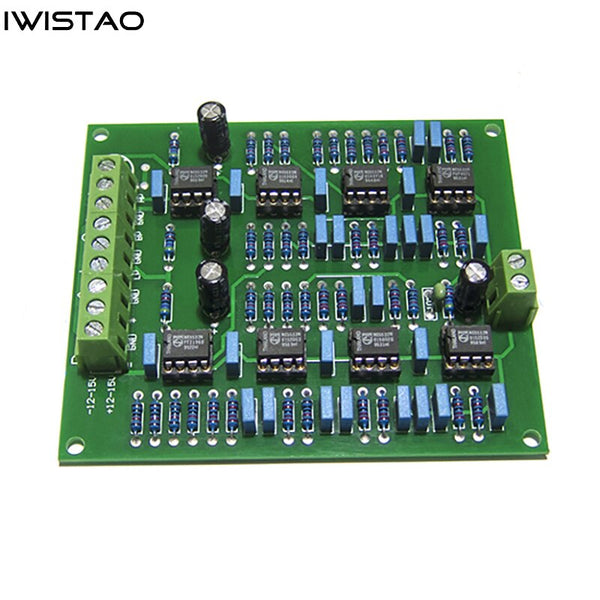 IWISTAO Electronic Frequency Divider 3 Ways Crossover Finished Board Customized Crossover Point High Midrange Bass No Power