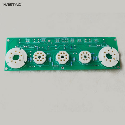 IWISTAO FU50 진공관 증폭기 2x8W 싱글 엔드 클래스 A PCBA 완제품 보드 소형 300B DIY