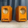 IWISTAO Full Range Coaxial Empty Speaker Labyrinth Structure 1 Pair 4 Inch Birch Plywood DIY HIFI Audio