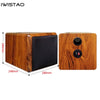 IWISTAO Full Range Speaker Empty Cabinet for 4 inch Passive Enclosure 15mm High Density Board 4.8L