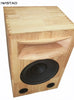 IWISTAO HIFI 12 Inches Bass Speaker Plus Tweeter Horn Empty Cabinet 1pc Solid Wood Inverted No Speaker Unit for Tube Amp DIY