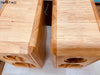 IWISTAO 하이파이 2 Way 4/5/6.5 인치 책장 단단한 나무 빈 스피커 캐비닛 1 쌍 반전 이탈리아 스타일 튜브 앰프