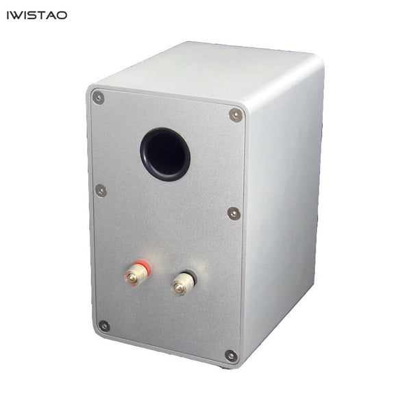 IWISTAO HIFI 2 Ways 3 Inch Speaker Whole Aluminum 1 Pair Bookshelf Co