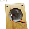 IWISTAO HIFI 3 Inch Full Range Speaker / Empty Speaker Cabinet 1 Pair Bamboo Wood Labyrinth Structure  for Tube Amp Audio DIY