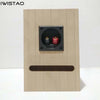 IWISTAO HIFI 3 Inch Labyrinth Full Range Speaker Empty Cabinet 1 Pair MDF Wood Board Back Inverted