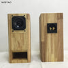 IWISTAO HIFI 3 Inch Full Range Speaker Finished 1 Pair Solid Wood Labyrinth Structure for Tube Amp