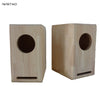 IWISTAO HIFI 3-8 Inch Full Range Speaker Empty Cabinet 1 Pair Finished Wood Labyrinth Structure Blank Version for Tube Amp