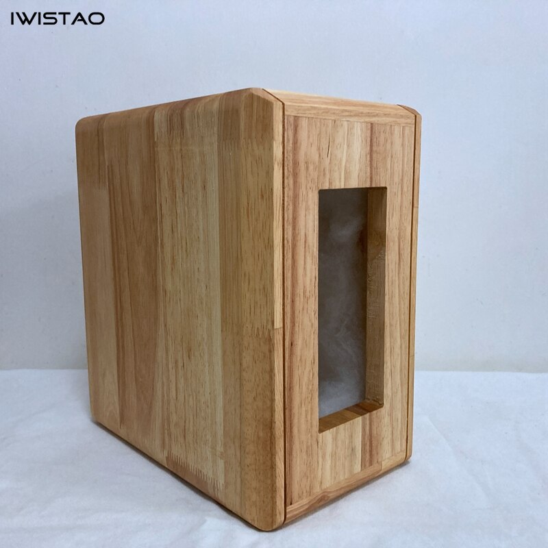 IWISTAO HIFI 4 Inch Bookshelf Solid Wood Empty Sealed Speaker IWISTAO HIFI MINIMART