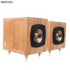IWISTAO HIFI 4 Inch Full Range Speaker Solid Wood 1 Pair 60W 4Ohms 60Hz-23KHz 92dB Max AKISUI4 for Monitor Speakers Tube Amp
