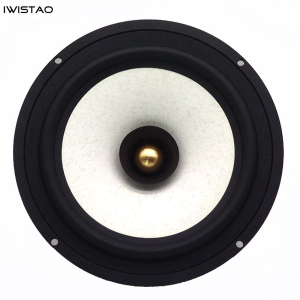 IWISTAO HIFI 6.5 Inch Full Range Speaker Unit 40W Max 50hz-20KHZ 92dB Ferrite Magnetic 4/8 ohm Die-cast Aluminum Basin Frame