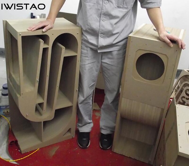 IWISTAO HIFI 8 Inches Full Range Speaker Empty Kits 1 PC MDF L