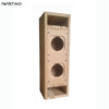 IWISTAO HIFI Full Range Speaker Empty Cabinet Kits 1 PC Center Speaker 3~4 Inch  MDF Labyrinth Structure for Tube Amp