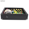 IWISTAO HIFI MM Phono Amplifier RIAA  OPA604 Whole Aluminum Chassis Black AC110/220V