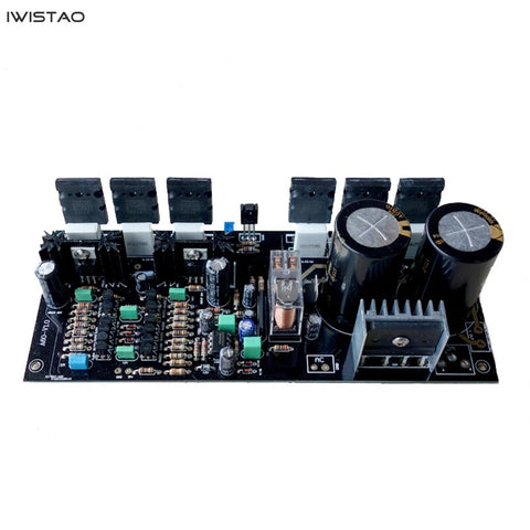 IWISTAO HIFI Power Amplifier Finished Board 1 Pair 200W Golden Throttle A60 AC24VX2 ~ AC42VX2 DIY