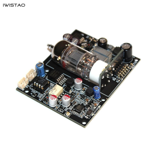 IWISTAO HIFI Vacuum Tube Bluetooth 5.0 Audio Hardware Decoding Board 12AU7 CSR8675 ESS9018 APTX-HD