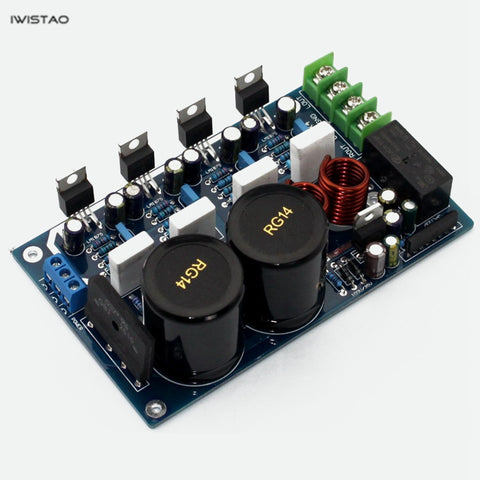 IWISTAO LM1875 パラレル パワー アンプ ボード 2x50W ステレオ HIFI オーディオ DIY