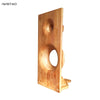 IWISTAO Empty Baffle Speaker Tenon 10 inch Bass 4 inch Tweeter Surface Horn Solid Wood