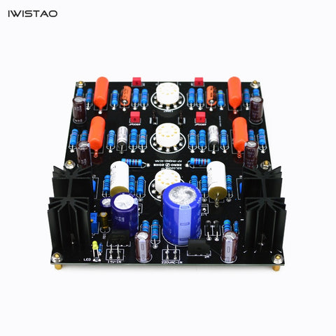 IWISTAO Moving Magnetic MM Tube Phono Stage Finished Board M7 12AX7 No including Tubes Transformer