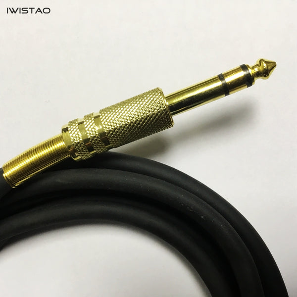 IWISTAO OFC Audio/Video High Grade Cable 6.5mm to 3.5mm Stereo Sound