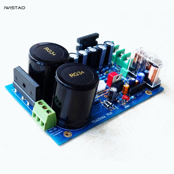 IWISTAO TDA1514A Chip Power Amplifier Board Kit or Finished PCBA 2x40W Stereo HIFI Audio DIY
