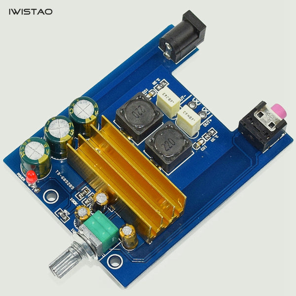 IWISTAO TPA3116 증폭기 클래스 D 보드 고출력 완성 보드 모노 100W DIY