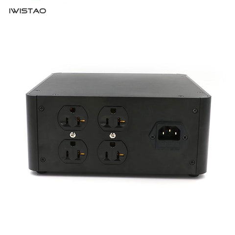 IWISTAO Toroidal Transformer 500W Balanced Isolation Box for Preamp CD player Headphone Amp LP