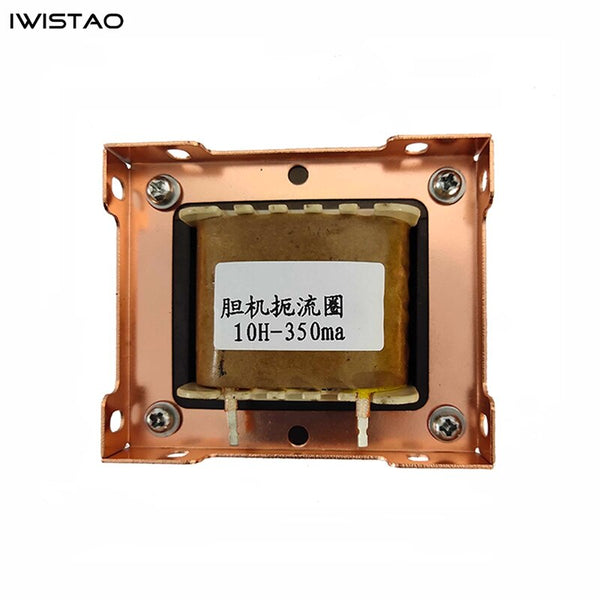IWISTAO Tube Amp Choke Coil 10H 350mA Japanes Z11 Annealed Silicon Steel Sheets EI86 Amplifier Filter Audio HIFI DIY