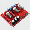 IWISTAO Tube Tone Adjustment Preamplifier Finished Board 6N1 Bass Treble Volume Control Horizontal