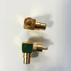 RCA Male to Female HIFI AV Amplifier Speakers  Right Angle Gold-plated Pure Copper