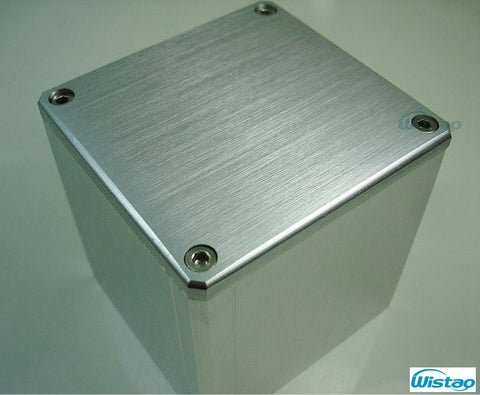Transformer Cover 84X80X93 Brushed Whole Aluminum 1pc Output Transformer Covers  for Tube amplifier HIFI Audio DIY