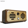 IWISTAO Bluetooth Speaker Handmade Vintage Pure Solid Wood  2x15W AUX U Disk MP3 WAV FLAC