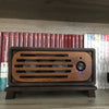 Bluetooth Speaker Handmade Vintage Pure Solid Wood Portable 2x15w AUX U Disk Playing