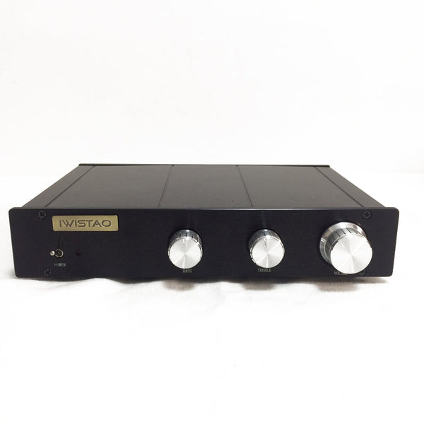 IWISTAO Electronical 2 Way Crossover Preamp HIFI Linkwitz-Riley filter 4-Ch Customized Crossover Point
